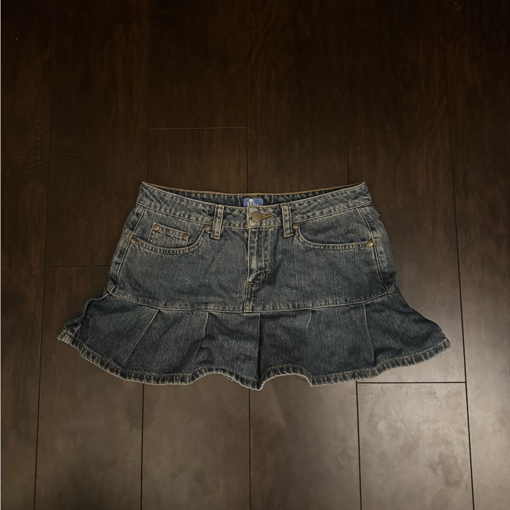 jean skirt